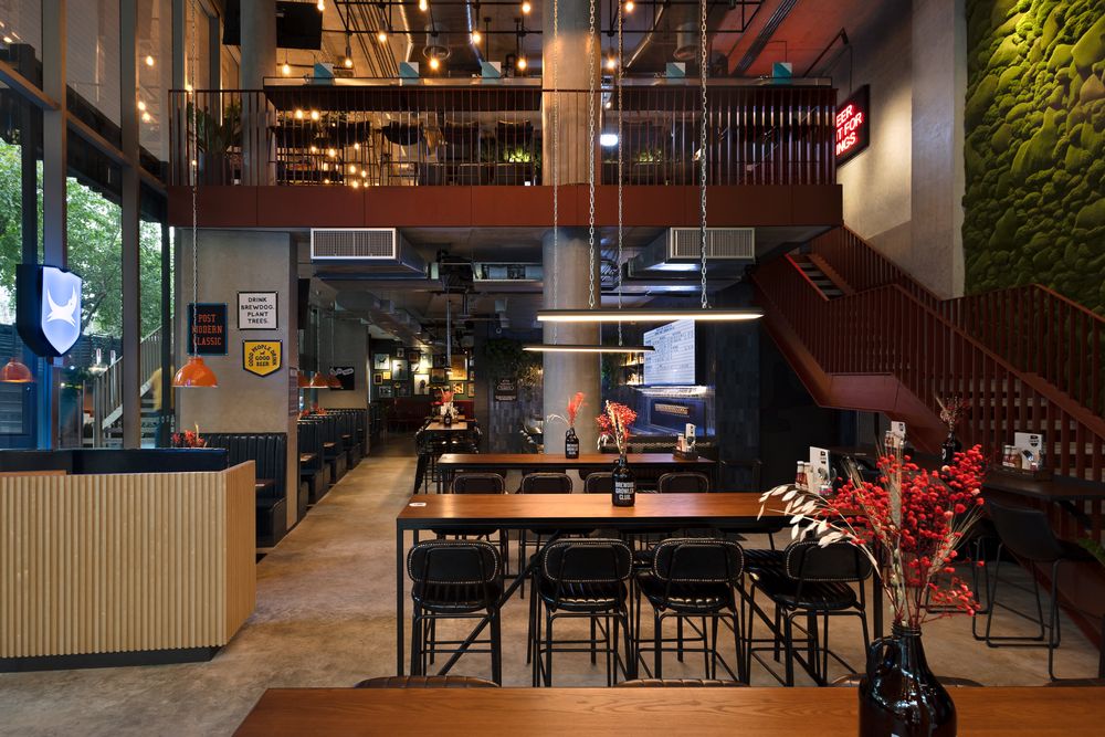 The Den — BrewDog Bangkok's private upstairs floor for group events
